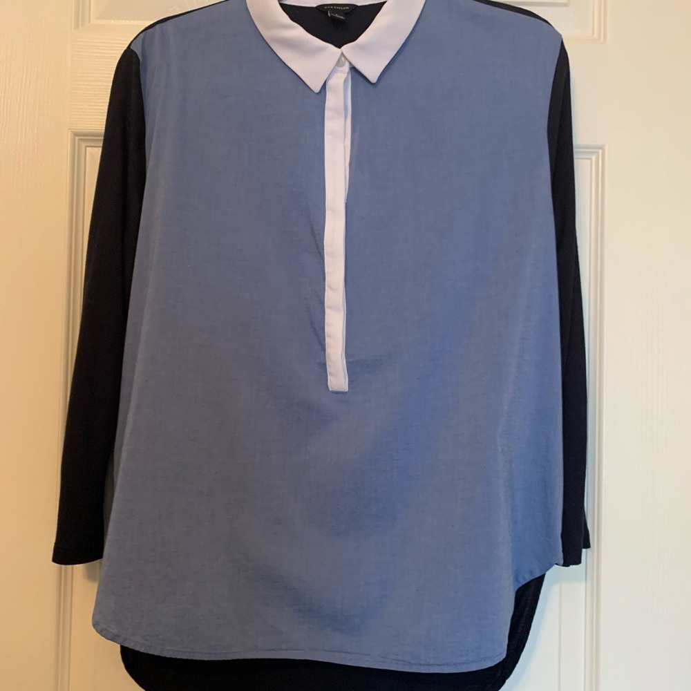 Color block style shirt